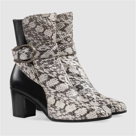 gucci snake boots free shipping|gucci ankle boots suede.